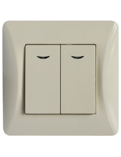 ΔΙΑΚΟΠΤΗΣ ΔΙΠΛΟΣ A/R & ΛΥΧΝΙΑ ΙΒΟΥΑΡ Hseries | 50-00106-30