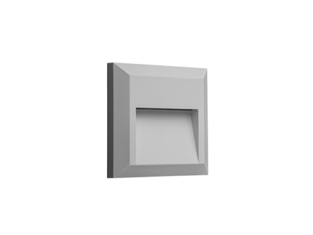 ΑΠΛΙΚΑ LED 2.1W 3CCT ΜΙΣΟ ΤΕΤΡΑΓΩΝΗ ΓΚΡΙ ΠΛΑΣΤΙΚΗ DOWN | 21-5103-10