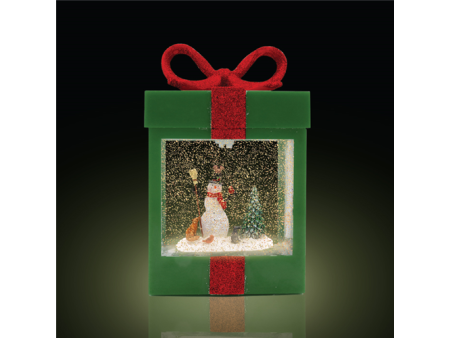 LED ΚΟΥΤΙ ΔΩΡΟ ΠΡΑΣΙΝΟ&ΦΙΓΟΥΡΑ&6h timer 3χΑΑ ΜΠΑΤΑΡΙΑΣ