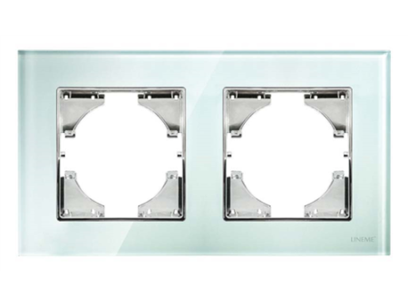 ΠΛΑΙΣΙΟ ΔΙΠΛΟ ΟΡΙΖΟΝΤΙΟ ΒΕΡΑΜΑΝ ΓΥΑΛΙ Hseries | 50-00122-24