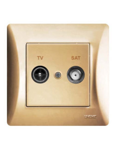 ΠΡΙΖΑ TV-SAT ΔΙΕΛΕΥΣΕΩΣ ΧΡΥΣΟ ΜΑΤ serie H | 50-00134-9