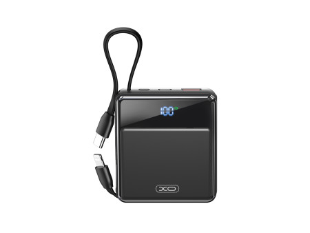 XO PR224 mini digital display fast charging power bank 10000mAh (Black) | ATC | 16.010.0065