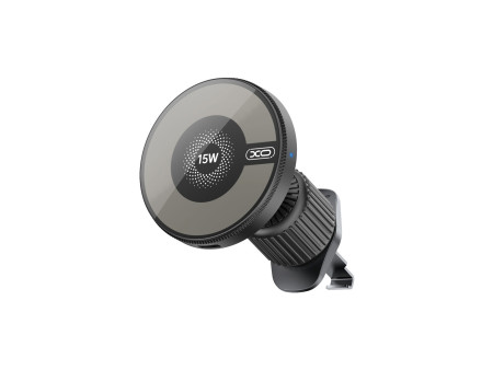 XO CX025 Magsafe Μαγνητικός Ασύρματος Φορτιστής Αυτοκινήτου 15W | ATC | 16.006.0359