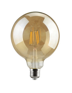 GLOBE LED G95 FILAMENT Ε27 6W DIM. WARM GOLDEN | REDLED | 24916