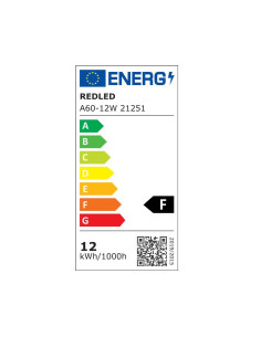 ΛΑΜΠΑ ΚΟΙΝΗ LED 12W Ε27 COOL 270o | REDLED | 21251 2