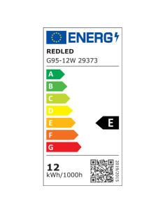 GLOBE LED G95 E27 12W WARM 2.0(κατασκευή Κίνα) | REDLED | 29373 2
