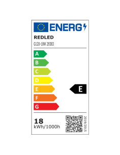 GLOBE LED G120 E27 18W  4000K 2.0(κατασκευή Κίνα) | REDLED | 29383 2