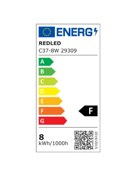 ΚΕΡΙ LED 8W Ε14 4000K 2.0(κατασκευή Κίνα) | REDLED | 29309