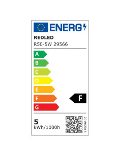 R50 LED 5W Ε14 6500K 2.0 (κατασκευή Κίνα) | REDLED | 29566 2