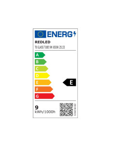 9W T8 LED TUBE GLASS 6500 K 60CM (Κατασκευή Κίνα) | REDLED | 25133 2