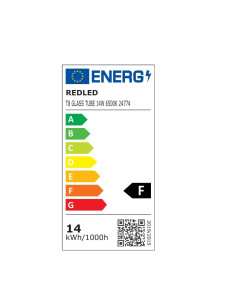 14W T8 LED TUBE GLASS 6500 K 100 lm/w 90CM | REDLED | 24774 2