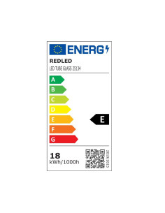 18W T8 LED TUBE GLASS 4000 K 120CM | REDLED | 25134 2