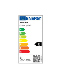 ΣΠΟΤ ΕΠΙΠΛΟΥ LED ΝΙΚΕΛ ΜΑΤ 220V 3W 3000K (κατασκευή Κίνα) | REDPOINT | 24433 2