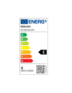 ΣΠΟΤ ΕΠΙΠΛΟΥ LED ΝΙΚΕΛ ΜΑΤ 220V 3.5W 6500K (κατασκευή Κίνα) | REDPOINT | 24434 2