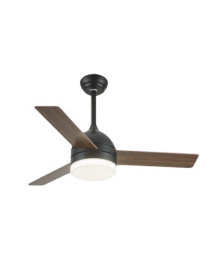 "SIMONE" ΑΝΕΜΙΣΤΗΡΑΣ ΟΡΟΦΗΣ ΛΕΥΚΟΣ - ΞΥΛΟ 48" 70W REMOTE + 18W LED LIGHT 3 CCT | REDPOINT | 27357 2