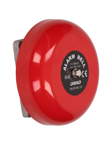 131 ΚΟΥΔΟΥΝΙ ΣΥΝΑΓΕΡΜΟΥ 230V Φ150/58 IP44 ΚΟΚΚΙΝΟ ORNO | REDPOINT | 27716