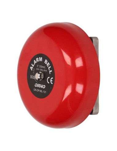 131 ΚΟΥΔΟΥΝΙ ΣΥΝΑΓΕΡΜΟΥ 230V Φ150/58 IP44 ΚΟΚΚΙΝΟ ORNO | REDPOINT | 27716