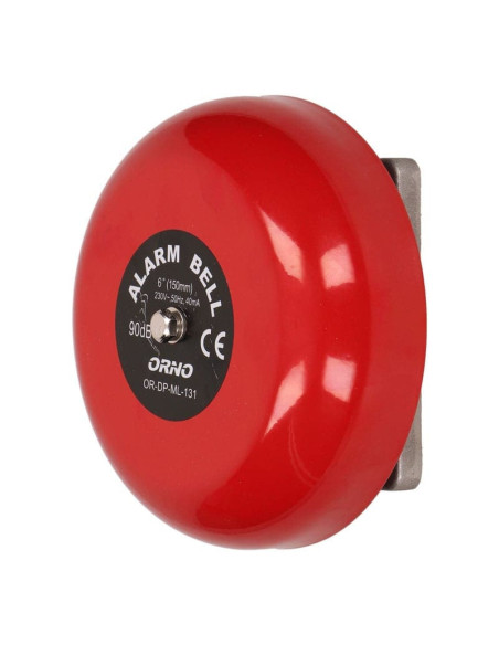 131 ΚΟΥΔΟΥΝΙ ΣΥΝΑΓΕΡΜΟΥ 230V Φ150/58 IP44 ΚΟΚΚΙΝΟ ORNO | REDPOINT | 27716