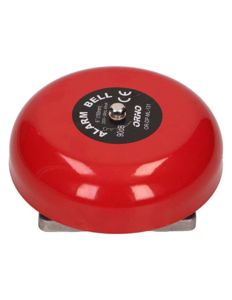 131 ΚΟΥΔΟΥΝΙ ΣΥΝΑΓΕΡΜΟΥ 230V Φ150/58 IP44 ΚΟΚΚΙΝΟ ORNO | REDPOINT | 27716