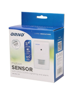 701 ΑΝΙΧΝΕΥΤΗΣ ΚΙΝΗΣΗΣ ΜΠΑΤΑΡΙΑΣ ΜΕ 36 ΗΧΗΤΙΚΕΣ ΕΙΔΟΠΟΙΗΣΕΙΣ ORNO | REDPOINT | 27744 2