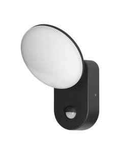 6206 RIOLIT ΦΩΤΙΣΤΙΚΟ LED ΕΞΩΤΕΡΙΚΟ ΕΠΙΤΟΙΧΟ ΜΕ ΑΝΙΧΝ. ΚΙΝΗΣΗΣ 171/160/80 ΜΑΥΡΟ 15W 4000K IP65 ORNO | REDPOINT | 28494