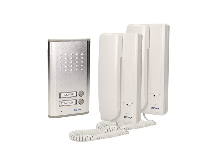 903 FOSSA MULTI ΣΥΣΤΗΜΑ ΔΙΠΛΟΥ ΘΥΡΟΤΗΛΕΦΩΝΟΥ ΧΩΝΕΥΤΟ 2 ΚΑΛΩΔΙΩΝ ΜΕ 2 ΑΚΟΥΣΤΙΚΑ ΛΕΥΚΟ ORNO | REDPOINT | 28276