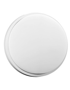 6112 AGAT ΦΩΤΙΣΤΙΚΟ LED ΕΞΩΤΕΡΙΚΟ ΣΤΡΟΓΓΥΛΟ Φ210/49 ΛΕΥΚΟ 15W 4000K IP54 ORNO | REDPOINT | 28302
