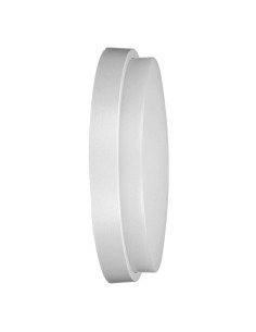 6112 AGAT ΦΩΤΙΣΤΙΚΟ LED ΕΞΩΤΕΡΙΚΟ ΣΤΡΟΓΓΥΛΟ Φ210/49 ΛΕΥΚΟ 15W 4000K IP54 ORNO | REDPOINT | 28302 2