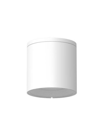 KELLY SPOT ΟΡΟΦΗΣ ΣΤΡΟΓΓΥΛΟ 1xGU10 IP54 ΑΛΟΥΜΙΝΙΟ ΛΕΥΚΟ (Made In P.R.C) | REDPOINT | 29142