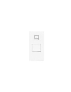9010 MODULE ΔΙΚΤΥΟΥ RJ45 Cat.5e ΓΙΑ ΠΑΝΕΛ NOEN 22,5/45 ΛΕΥΚΟ ORNO | REDPOINT | 29014