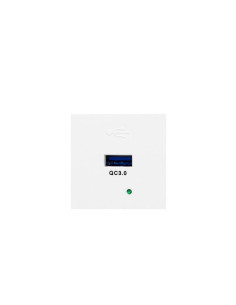 9010 MODULE QUICK USB-A 18W ΓΙΑ ΠΑΝΕΛ NOEN 45/45 ΛΕΥΚΟ ORNO | REDPOINT | 29020