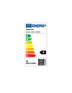 GU10 LED 6W 4000K  2.0(κατασκευή Κίνα) | REDLED | 29326 2