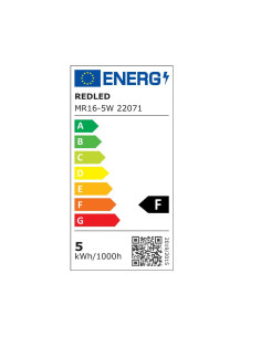 MR16 LED 7W 12V COOL (κατασκευή Κίνα) | REDLED | 28252 2