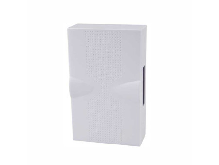 KARLTON "DORY" ΛΕΥΚΟ ΚΟΥΔΟΥΝΙ 2 ΤΟΝΩΝ 220V ME ΜΕΤΑΣΧΗΜΑΤΙΣΤΗ IP20 (ΚΙΝΑ) | REDPOINT | 30030