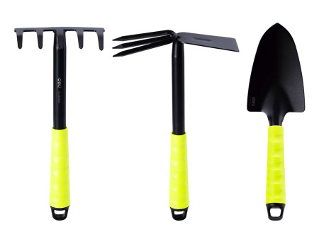 DELI σετ εργαλείων κηπουρικής DL580803, 31cm, 3τμχ