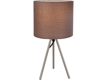 Avide Λάμπα Κομοδίνου Quinn 1xE14 Καφέ | ATC | 15.001.0949