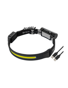 Φακός κεφαλής με ταινία LED IP44 500LM 1173760000 BRENNENSTUHL μαύρος