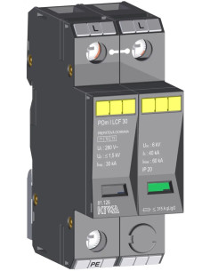 Αντικεραυνικό AC T1+T2+T3 1-πόλος 30kA monoblock