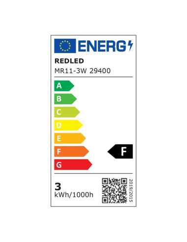 MR11 LED 12V 3W COOL 2.0(κατασκευή Κίνα) | REDLED | 29400