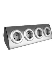 1340 INOX ΠΟΛΥΠΡΙΖΟ ΓΩΝΙΑΚΟ ΜΕ 4 ΣΟΥΚΟ 280/95/48 ORNO | REDPOINT | 28433