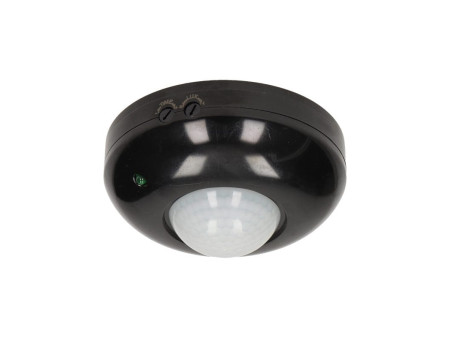 203 ΑΝΙΧΝΕΥΤΗΣ ΚΙΝΗΣΗΣ 360ο ΟΡΟΦΗΣ ΜΑΥΡΟΣ ORNO | ORNO | 28288