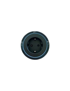 ΕΞΑΡΤΗΜΑ ΣΟΥΚΟ ΜΕ ΜΠΛΕ ΦΩΤΙΣΜΟ LED ΓΙΑ ΣΥΣΤΗΜΑ TRACK SOCKET ΜΑΥΡΟ (ΚΑΤΑΣΚΕΥΗ ΚΙΝΑ) | REDPOINT | 28526